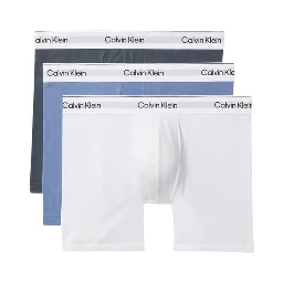 Blue Cotton Boxers