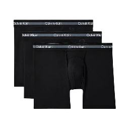 Black Recycled Polyester Boxers