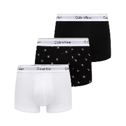Black And White Cotton Boxers