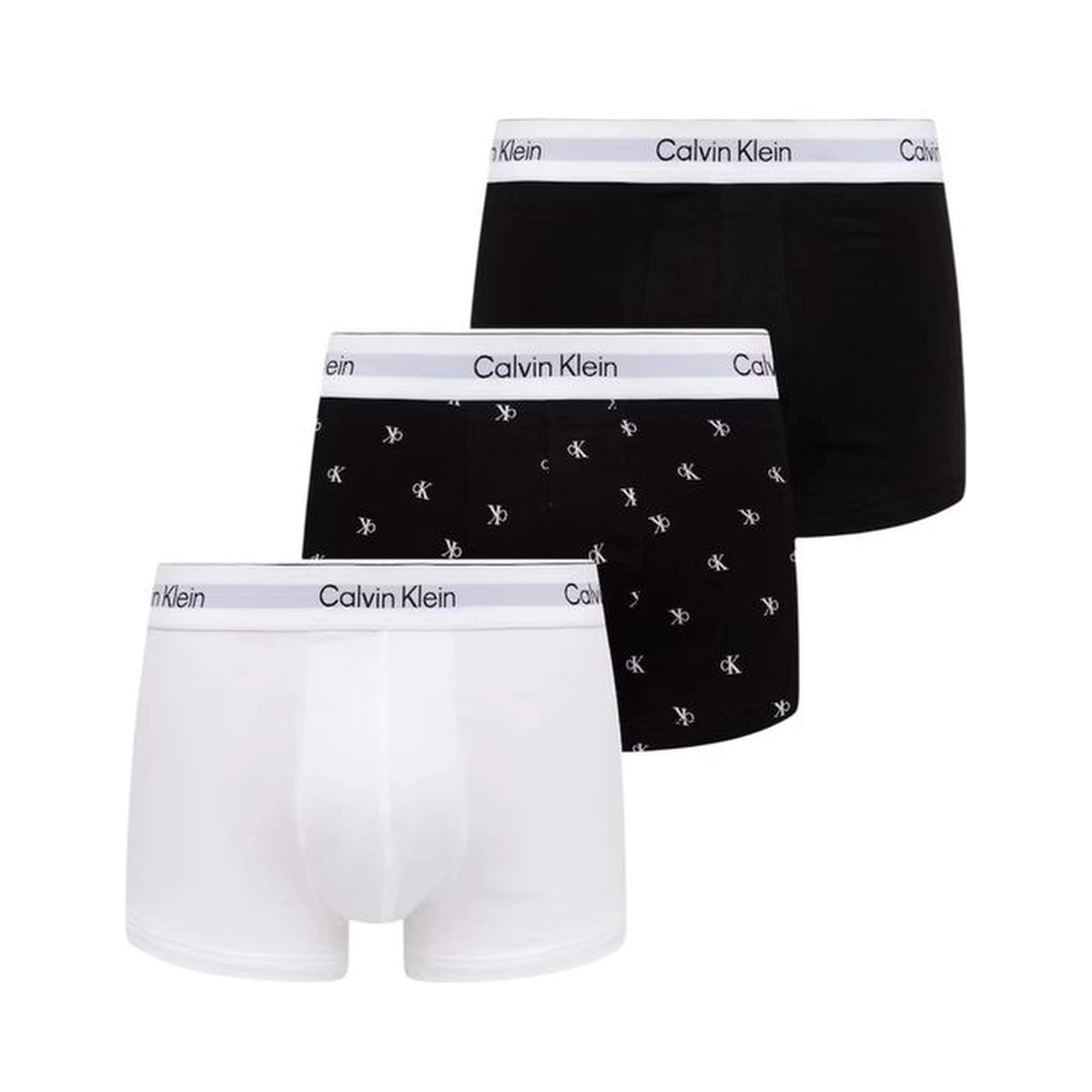 Black And White Cotton Boxers