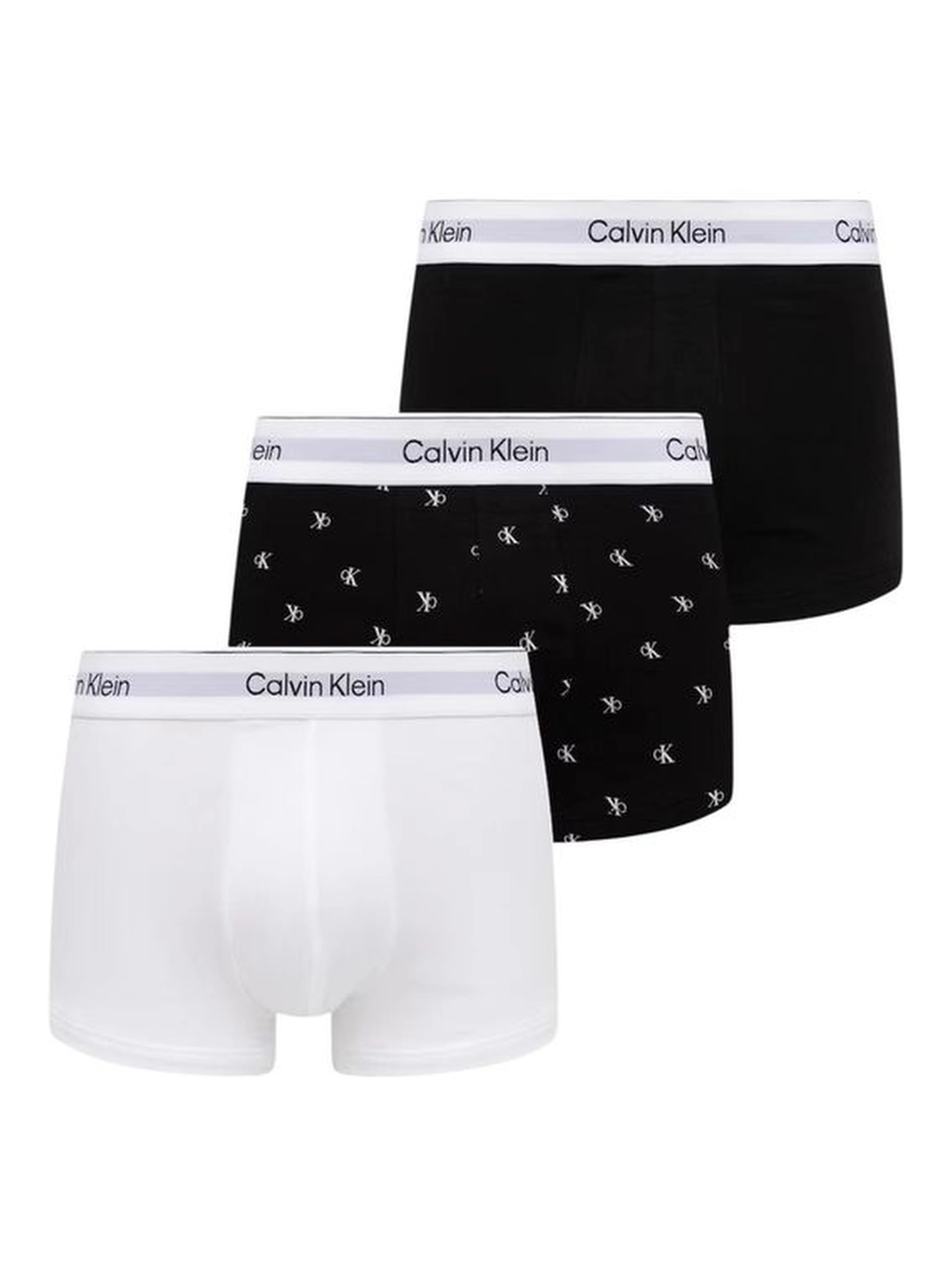 Black And White Cotton Boxers