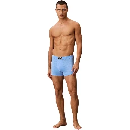 Blue Cotton Boxers
