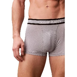 Gray Recycled Polyester Boxers