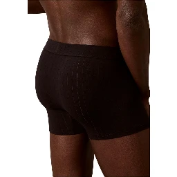 Black Cotton Boxers