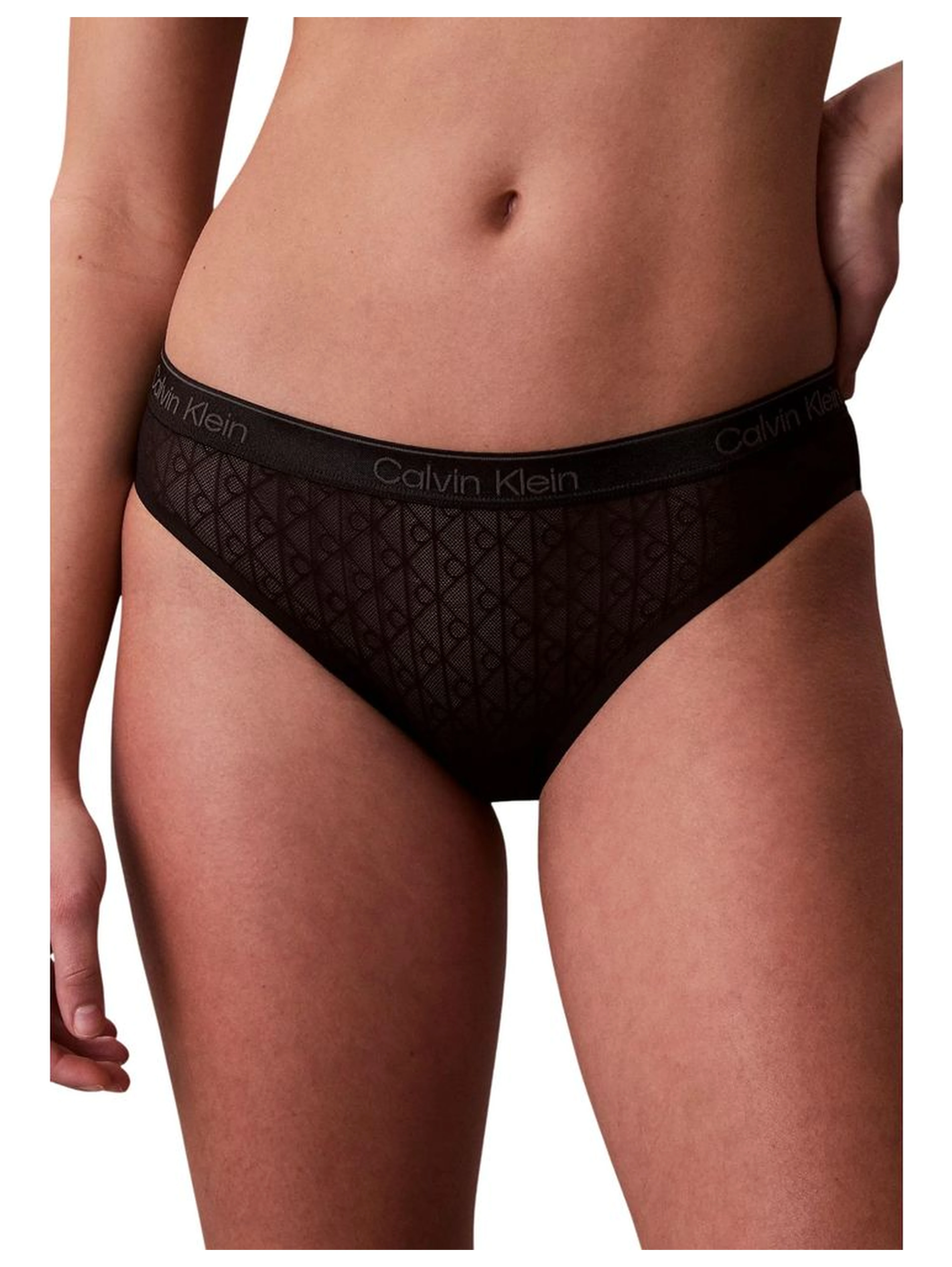Black Nylon Pantie