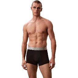 Black And White Recycled Polyester Boxers