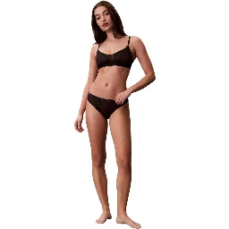 Black Nylon Pantie