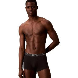 Black Cotton Boxers