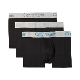Black And White Recycled Polyester Boxers