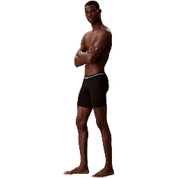 Black Recycled Polyester Boxers