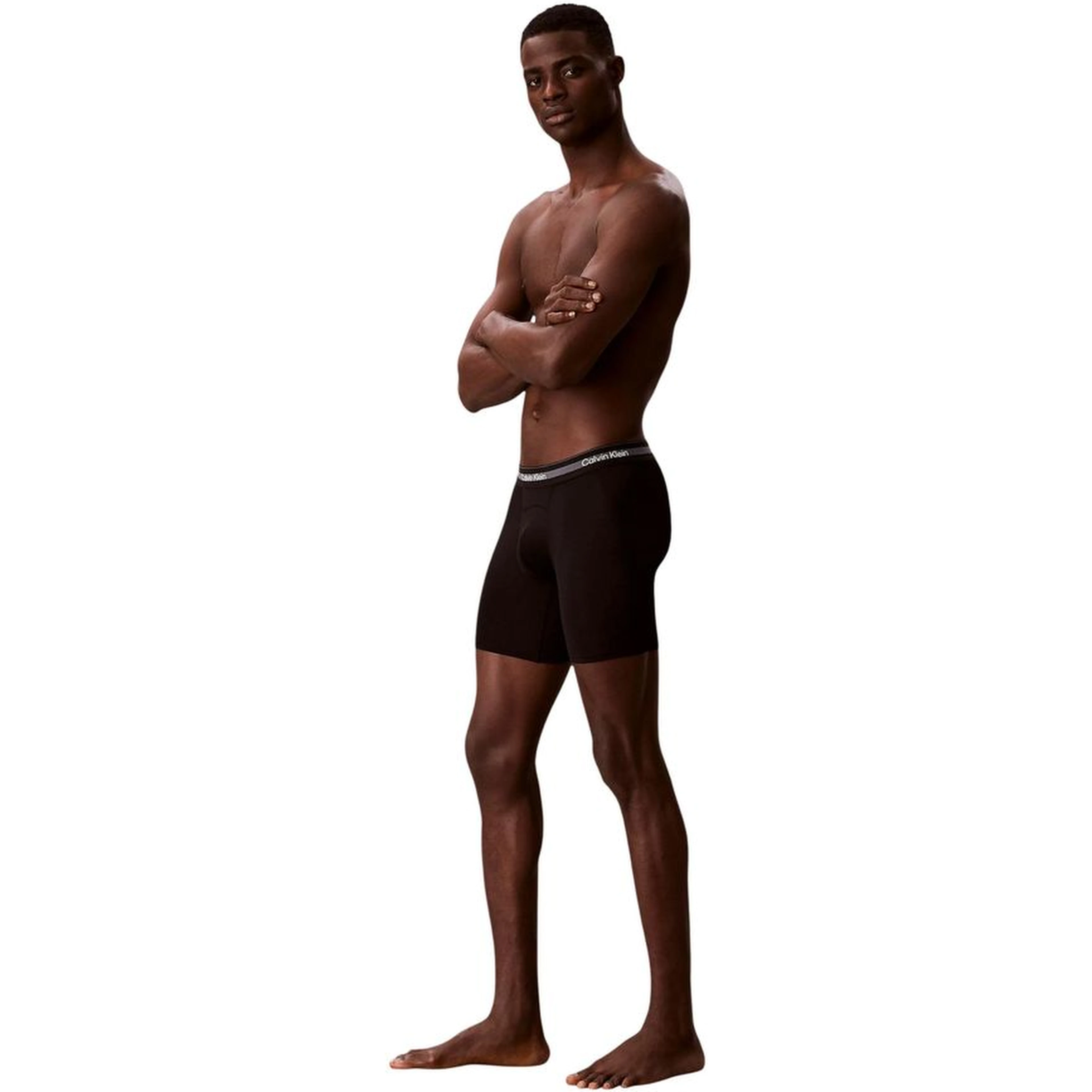 Black Recycled Polyester Boxers