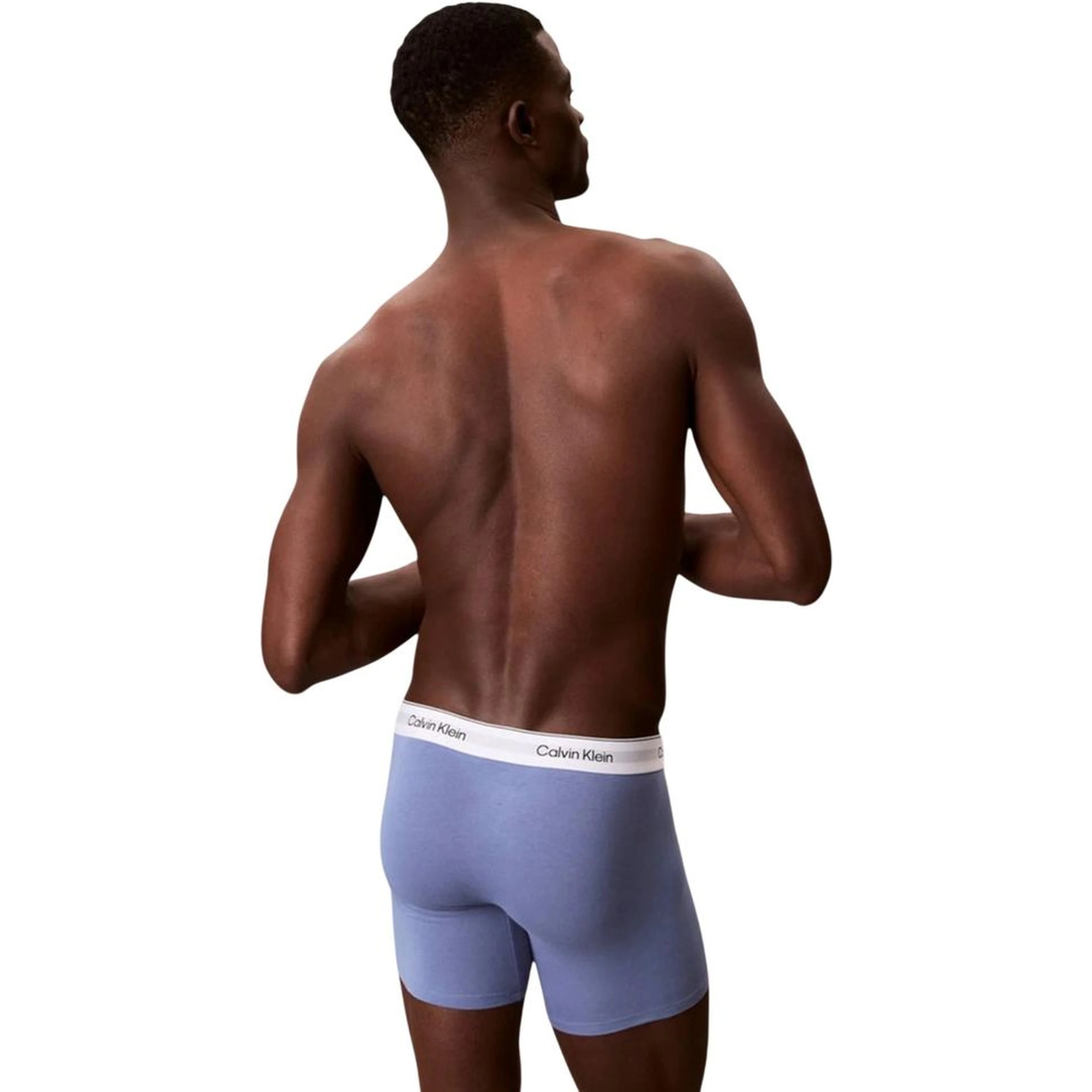 Blue Cotton Boxers