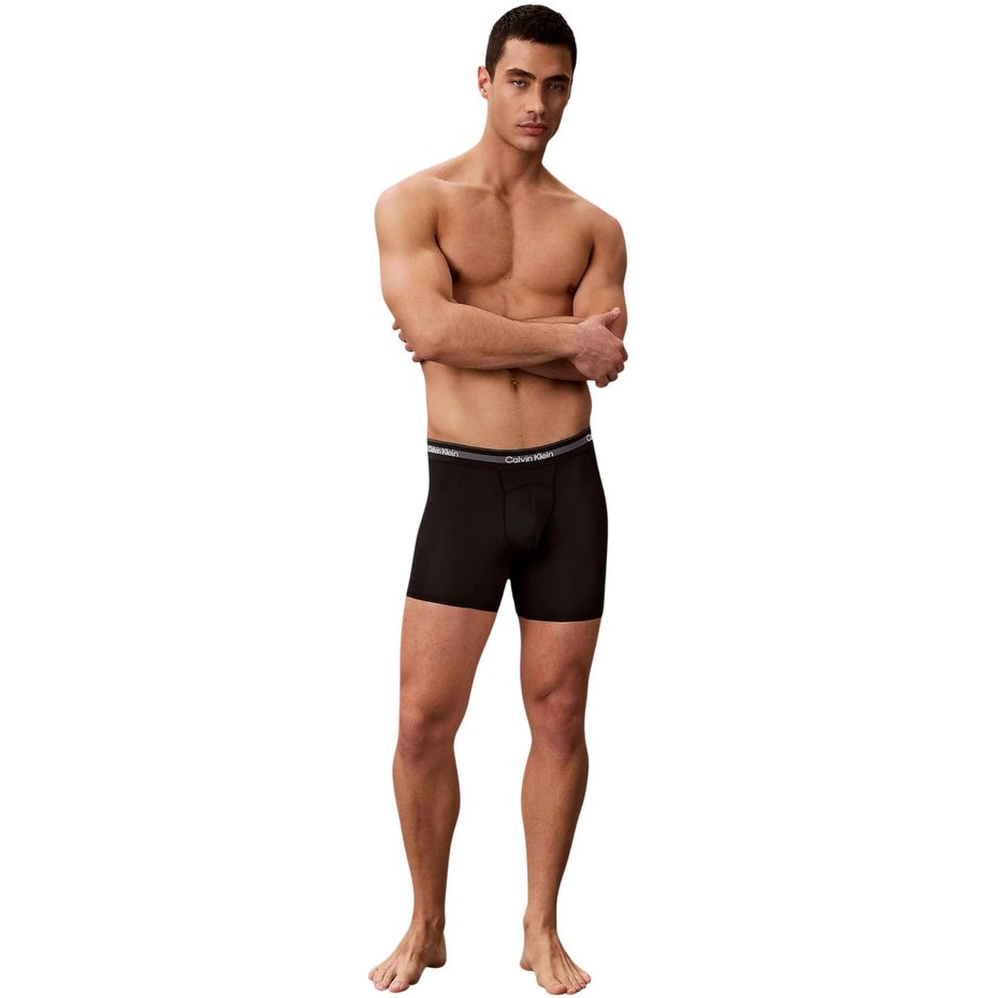 Black Recycled Polyester Boxers