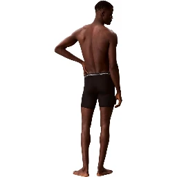 Black Recycled Polyester Boxers