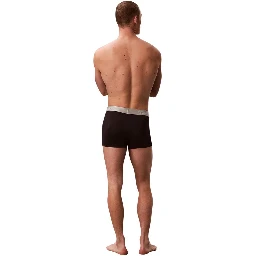 Black And White Recycled Polyester Boxers