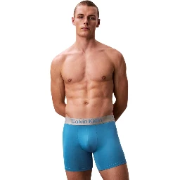 Gray Recycled Polyester Boxers