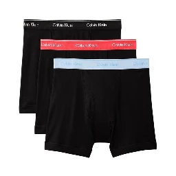 Black Cotton Boxers