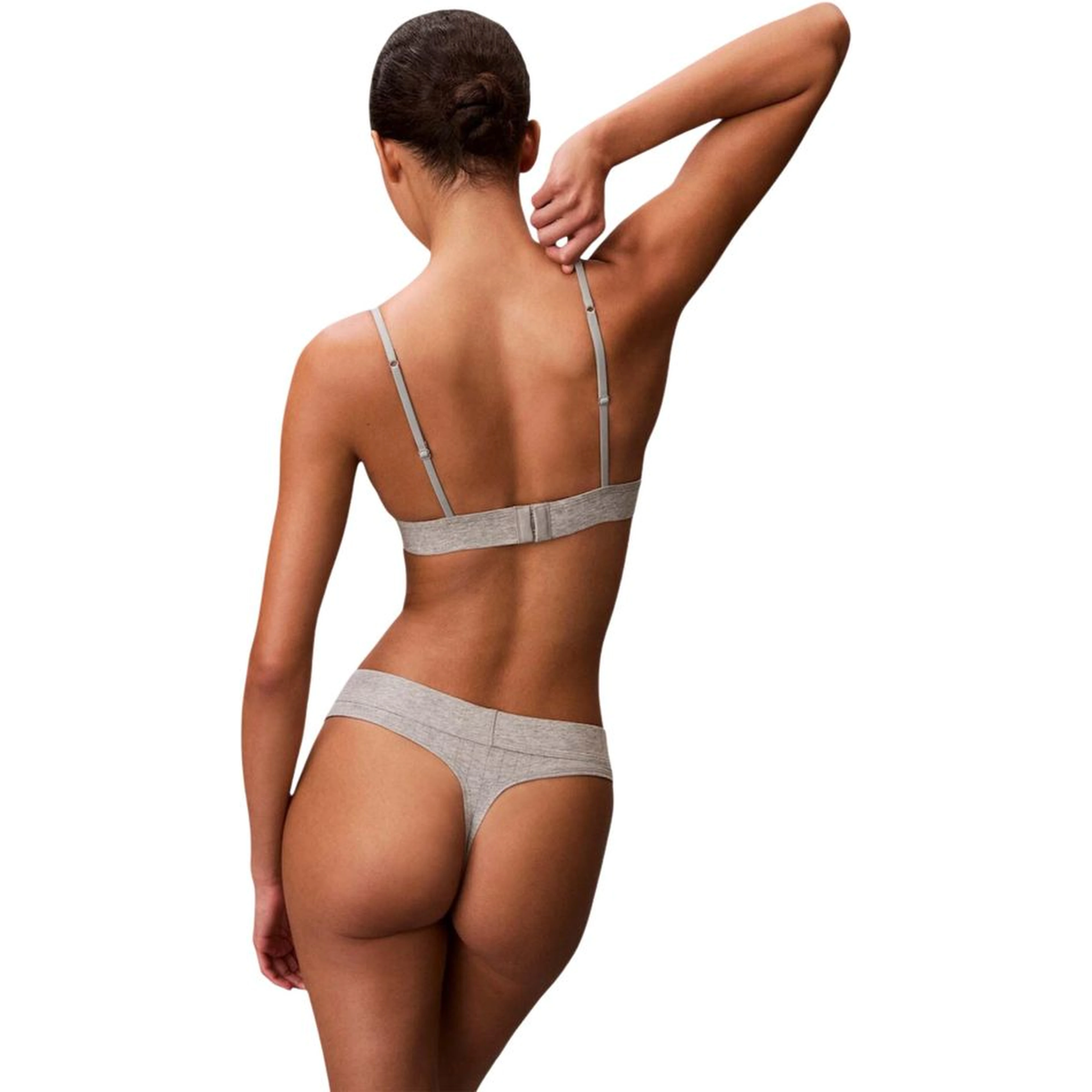 Gray Cotton Bra
