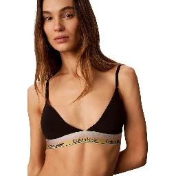 Black Cotton Bra