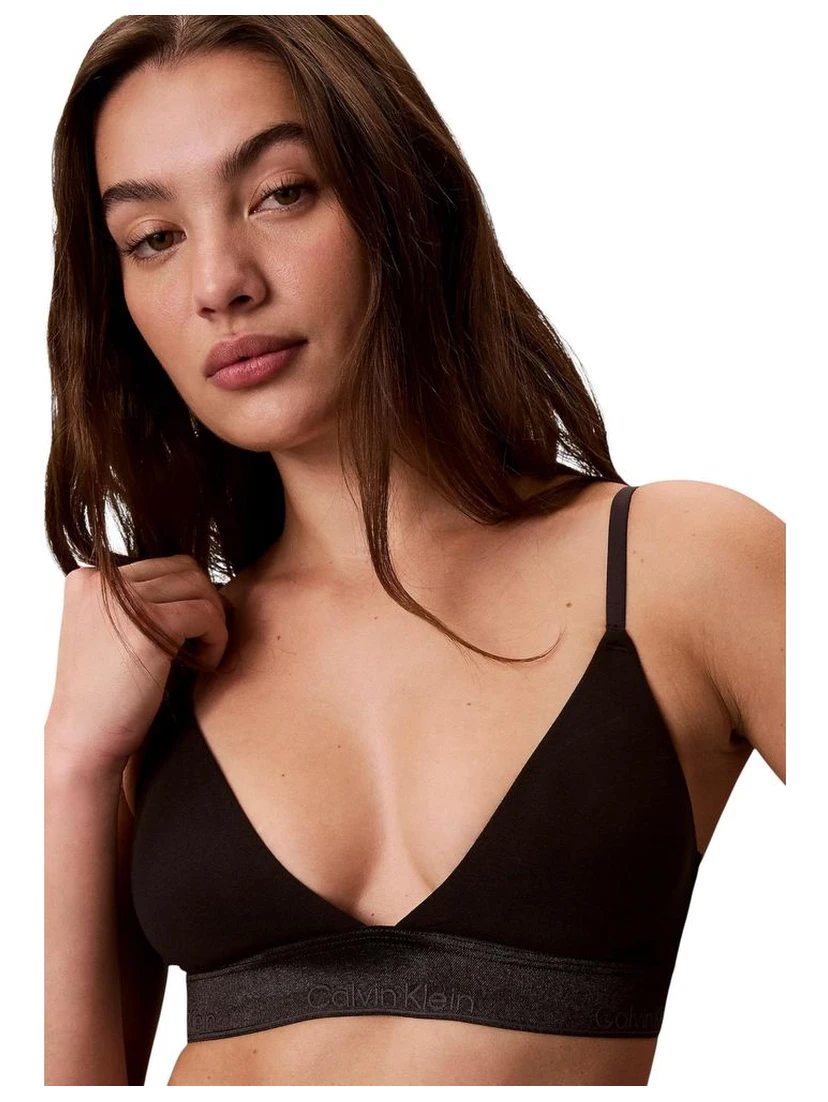 Black Cotton Bra