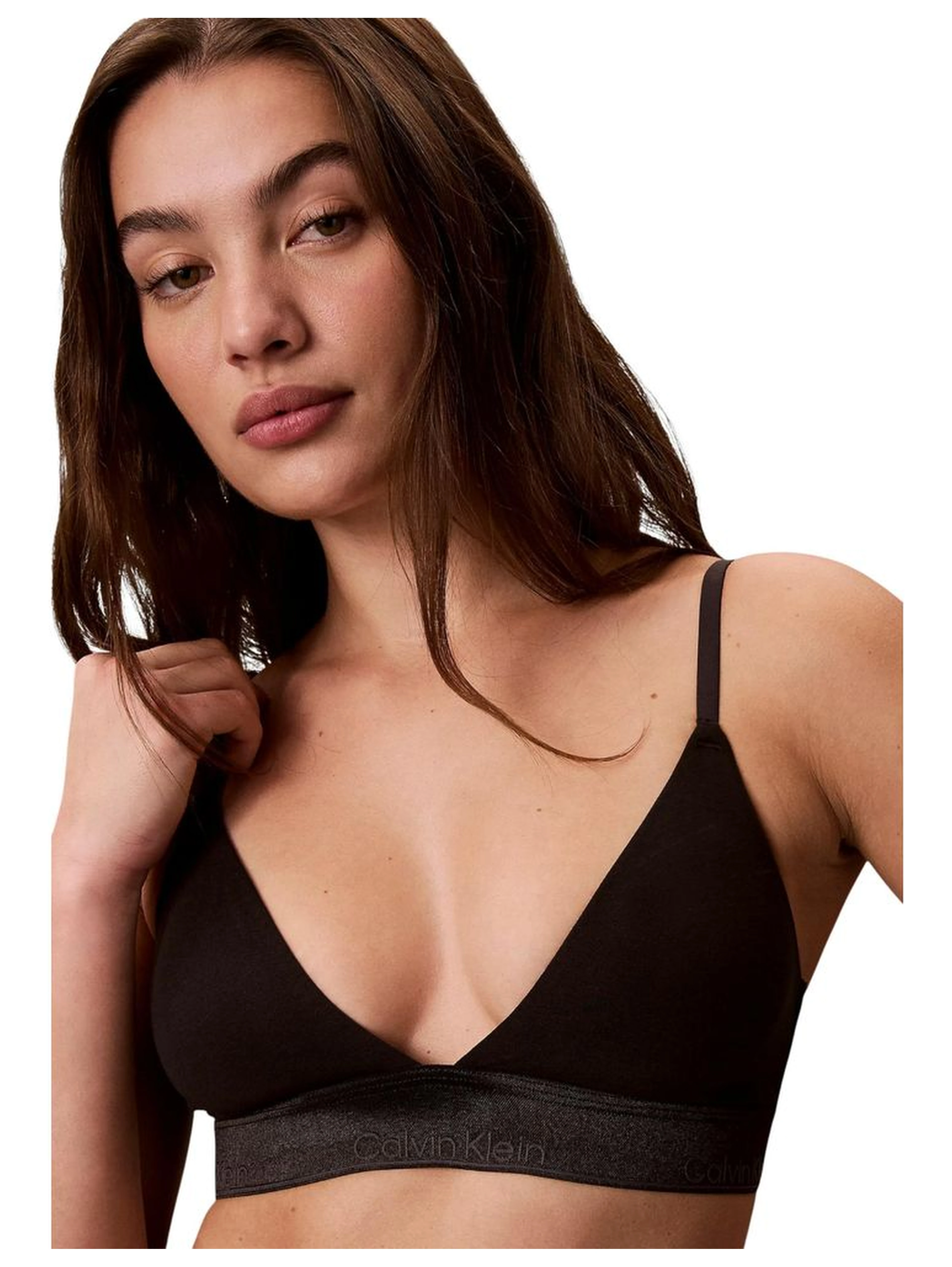 Black Cotton Bra