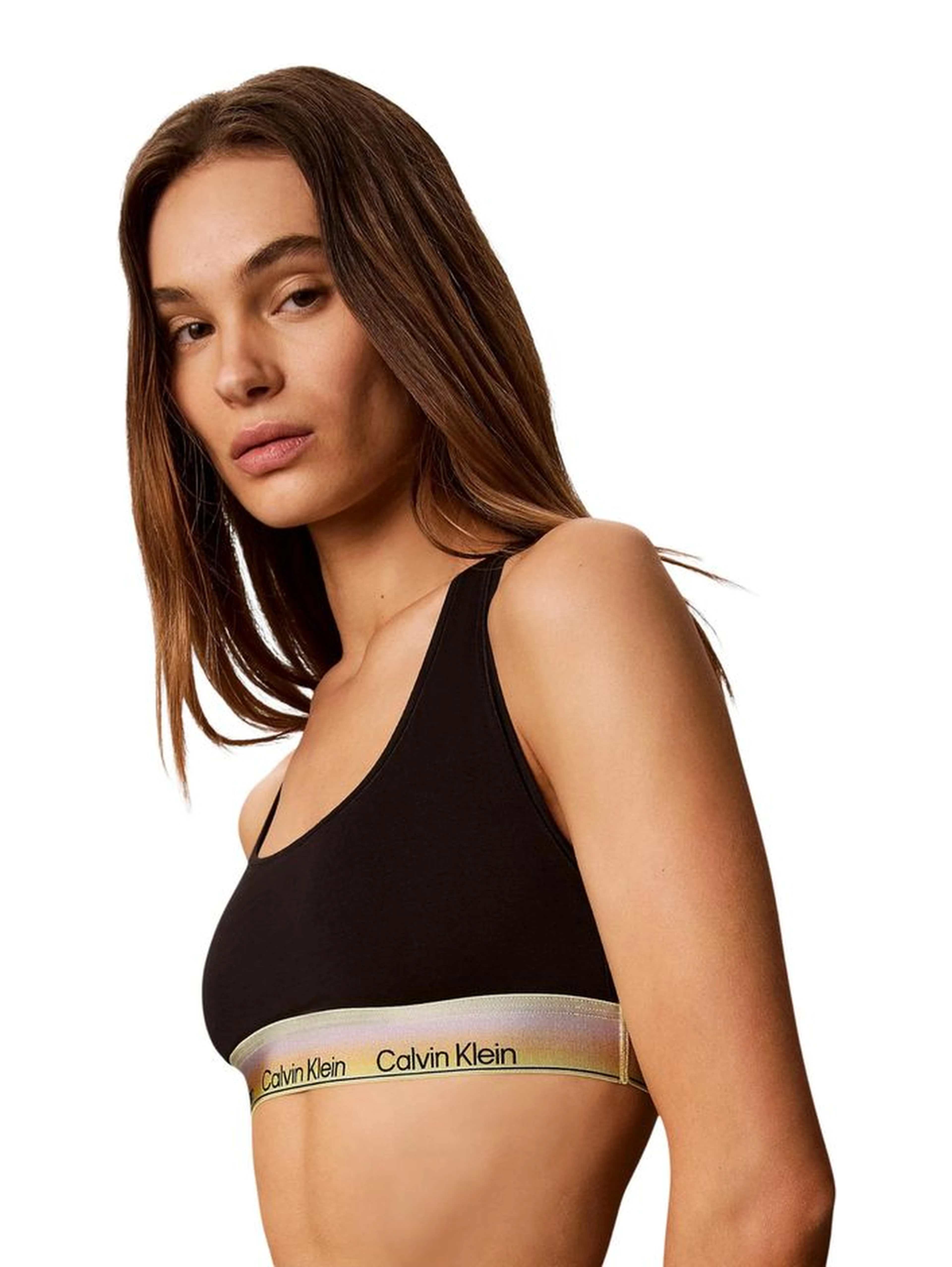 Black Cotton Bra