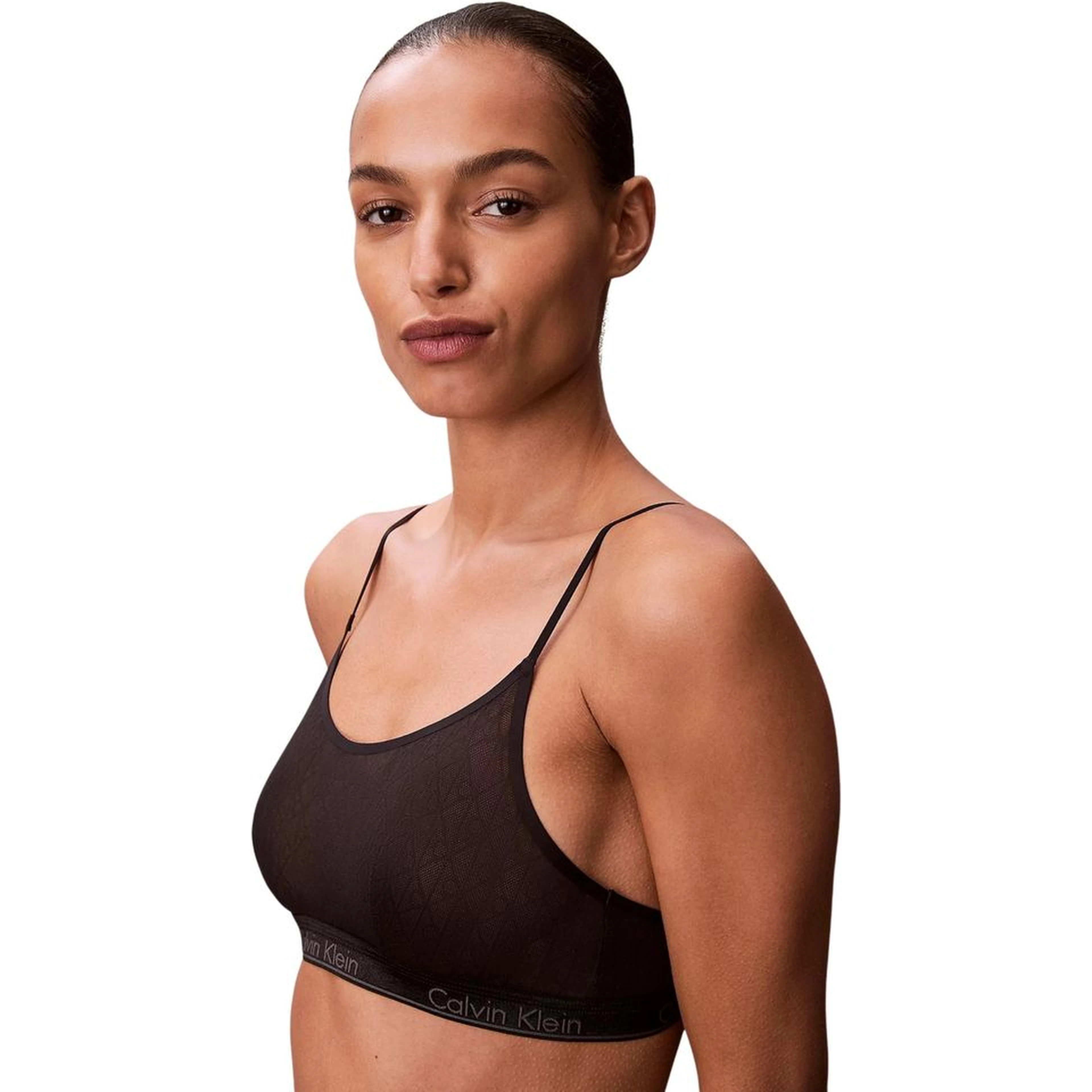 Black Polyamide Bra