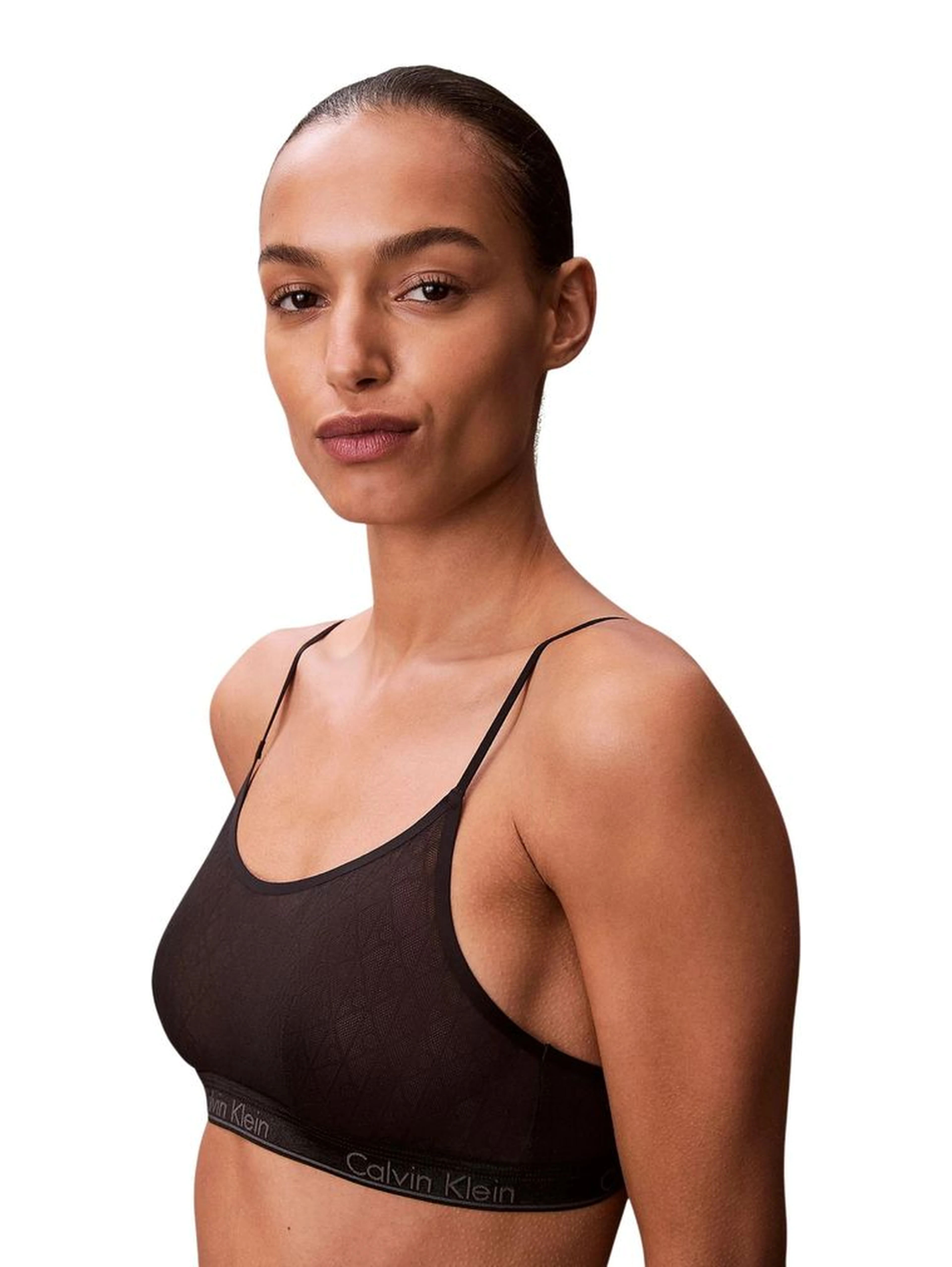 Black Polyamide Bra