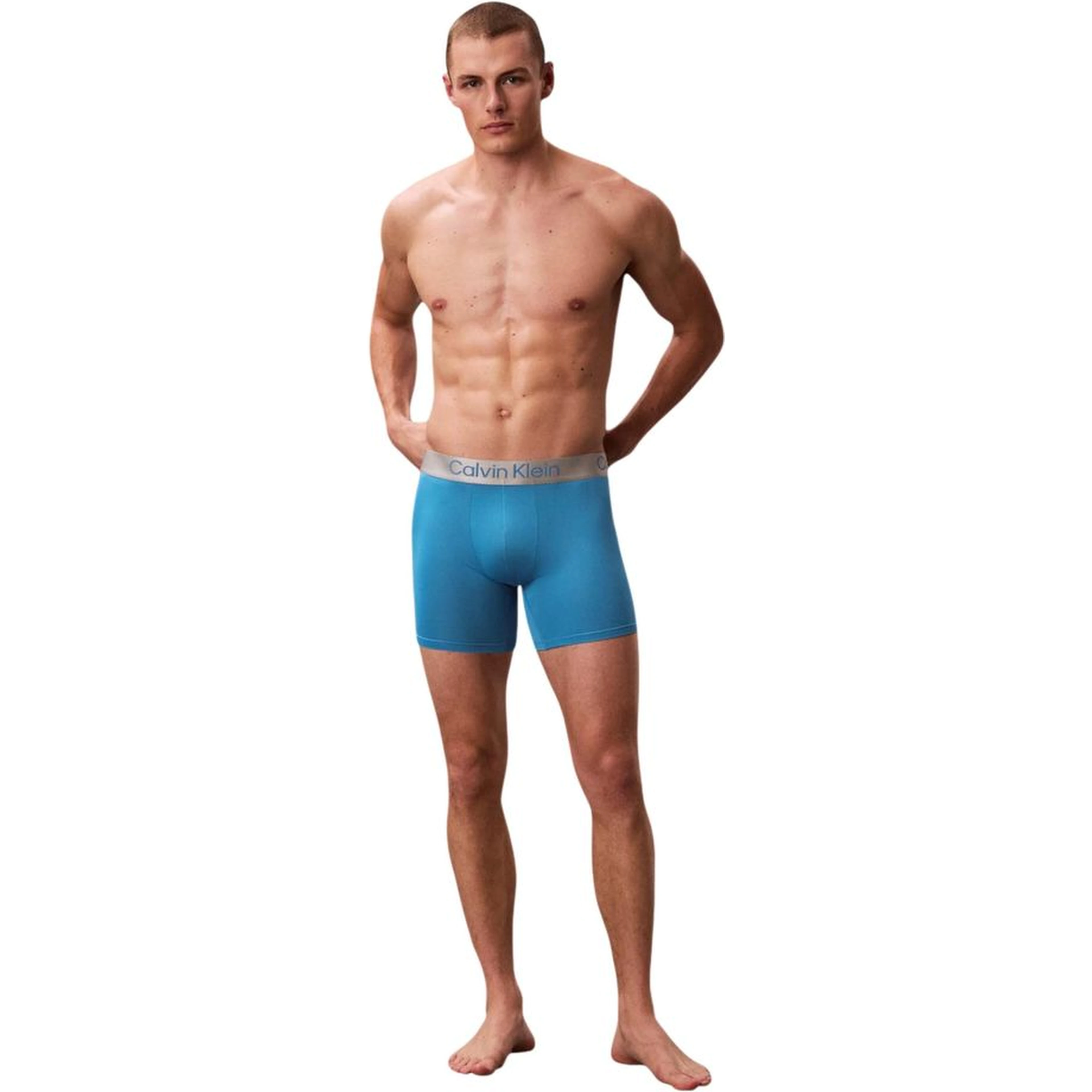 Gray Recycled Polyester Boxers