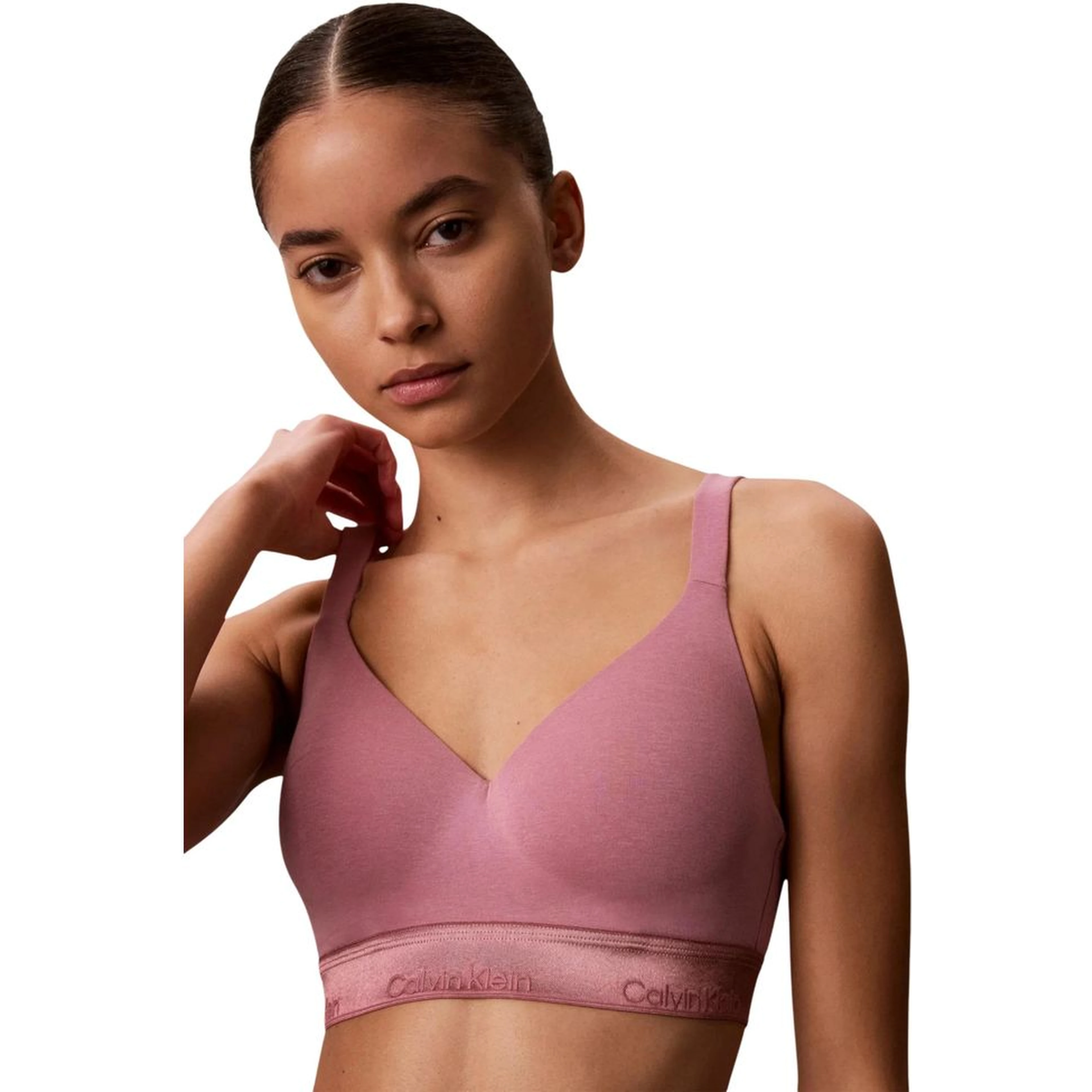Purple Cotton Bra