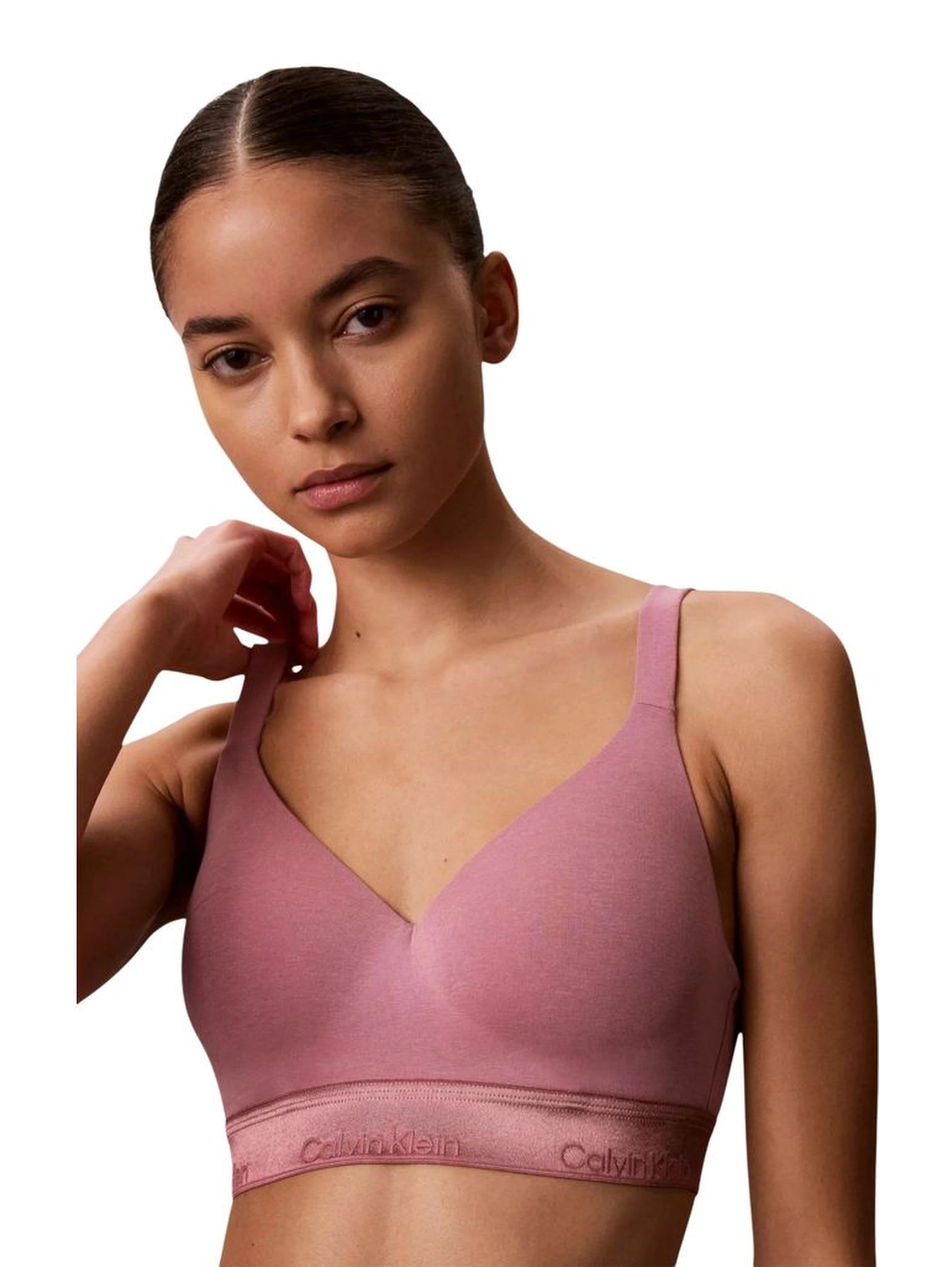 Purple Cotton Bra