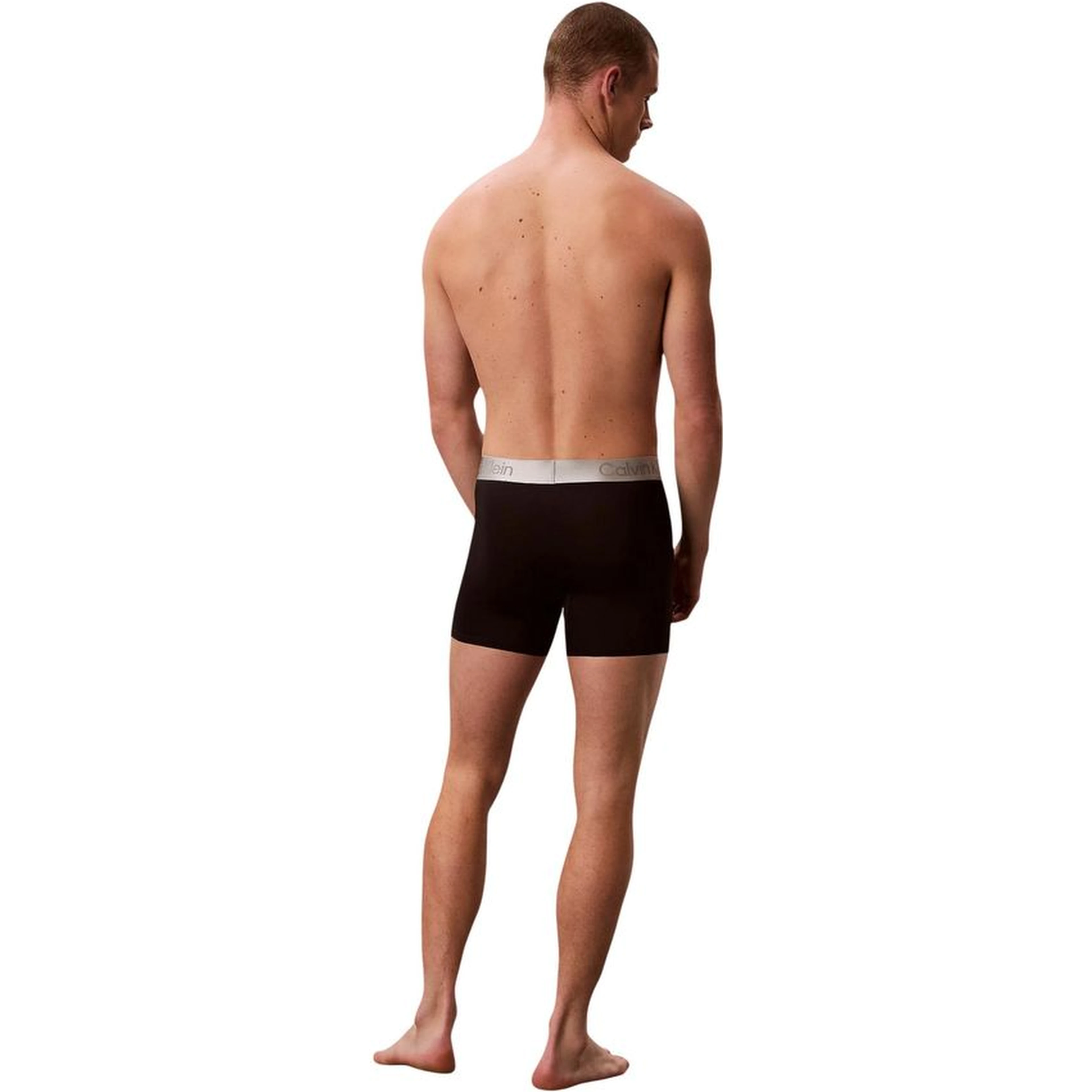 Black And White Recycled Polyester Boxers
