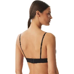 Black Cotton Bra