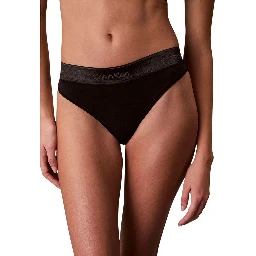 Black Cotton Pantie
