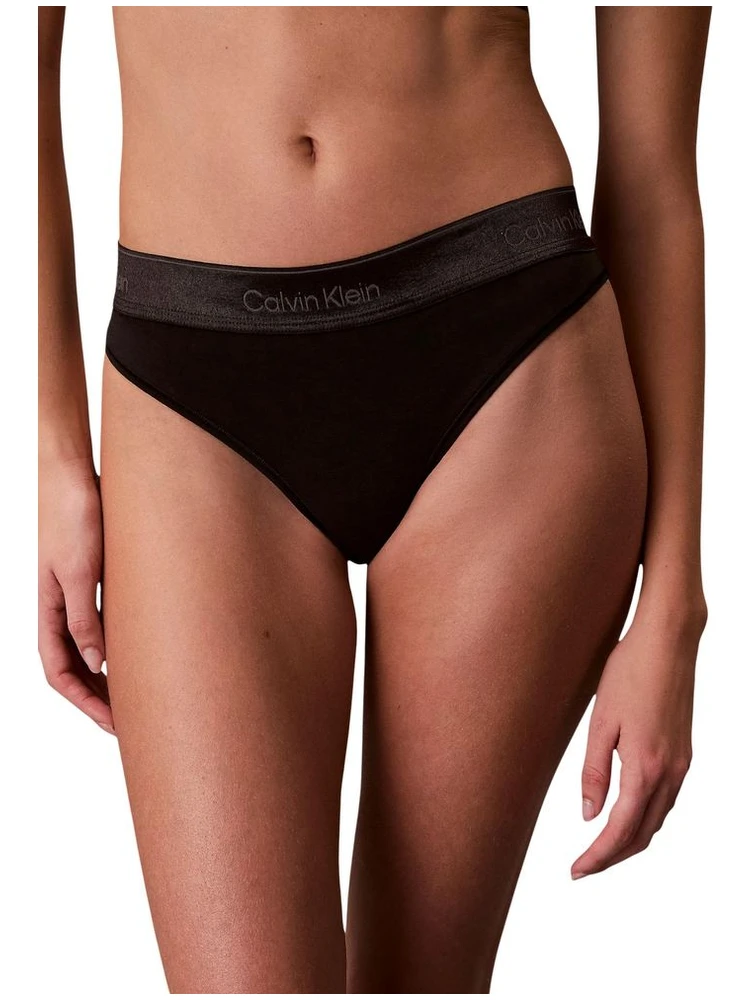 Black Cotton Pantie