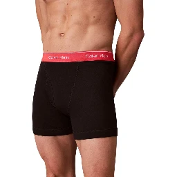 Black Cotton Boxers