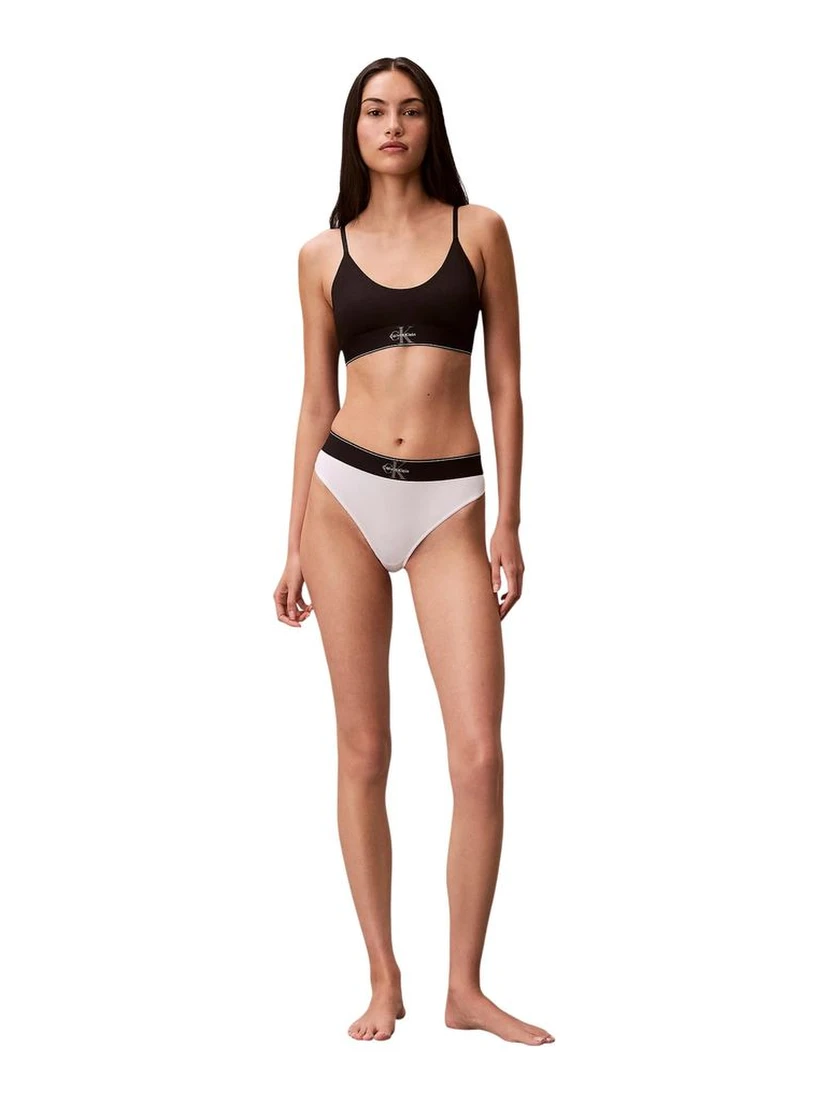 Black Polyester Bra