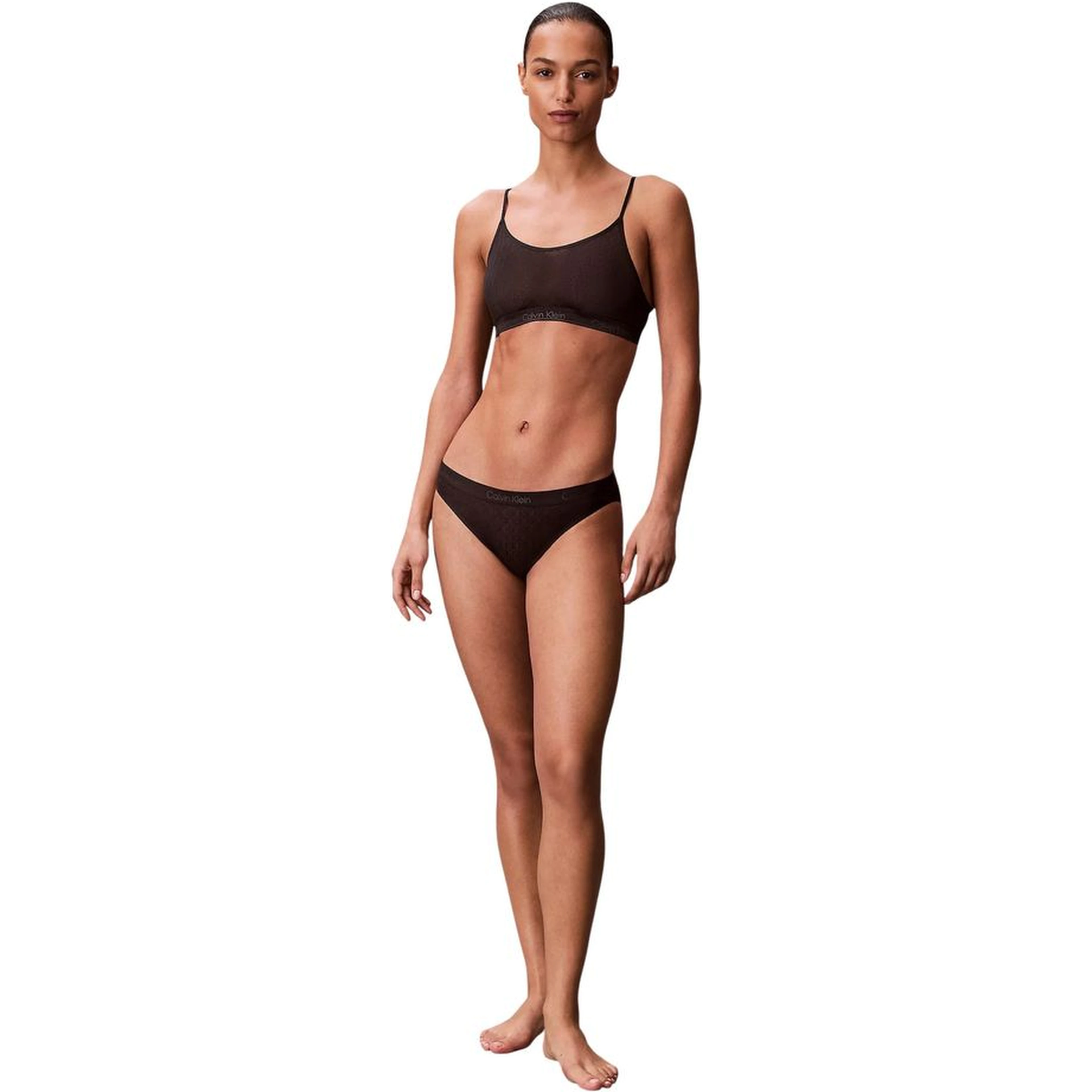 Black Polyamide Bra