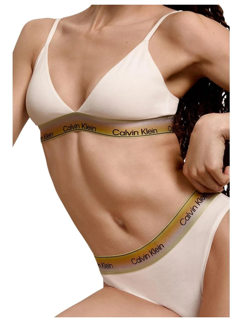 White Cotton Bra