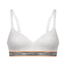 Cream Cotton Bra