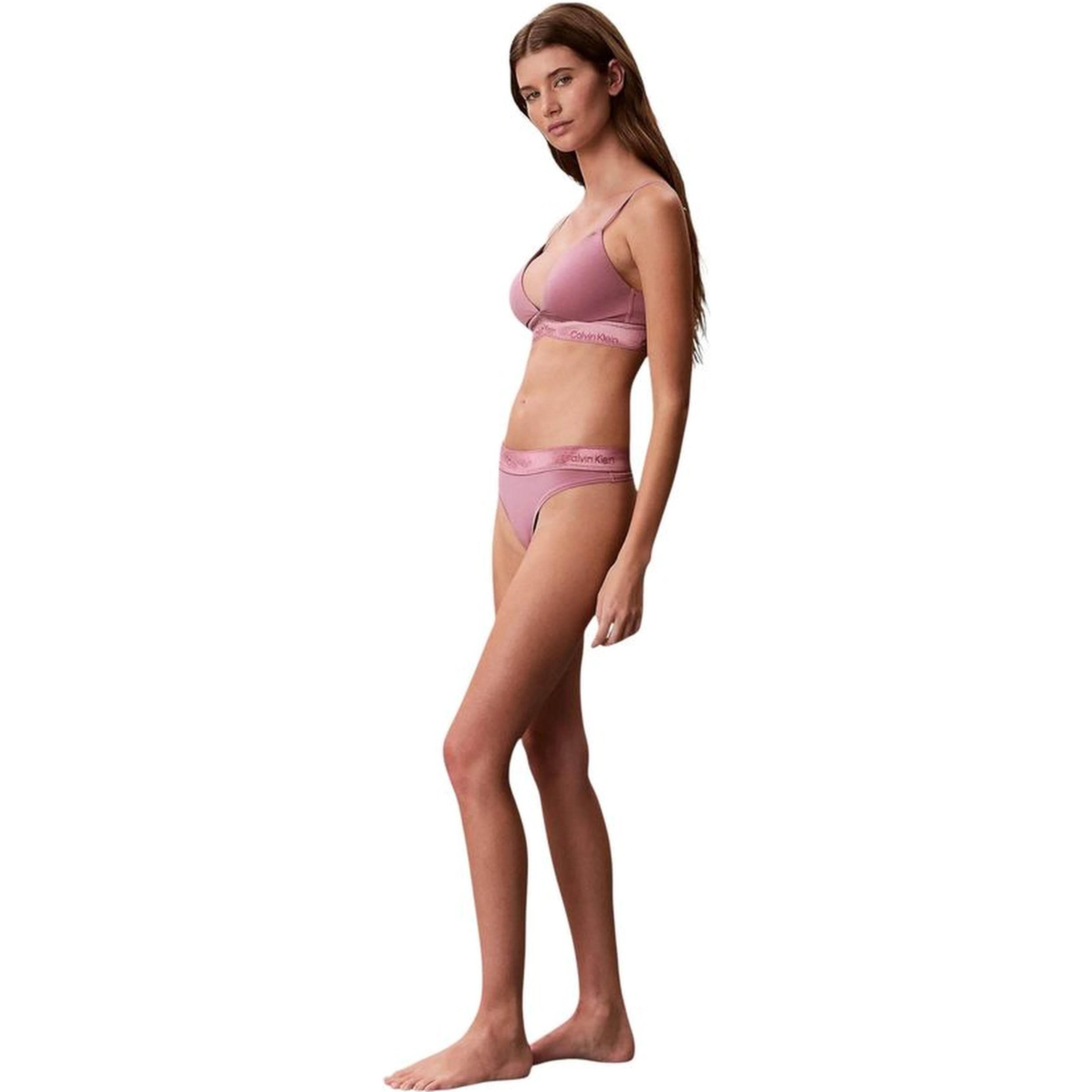 Purple Cotton Bra