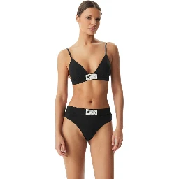 Black Cotton Bra