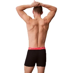 Black Cotton Boxers