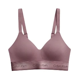 Purple Cotton Bra