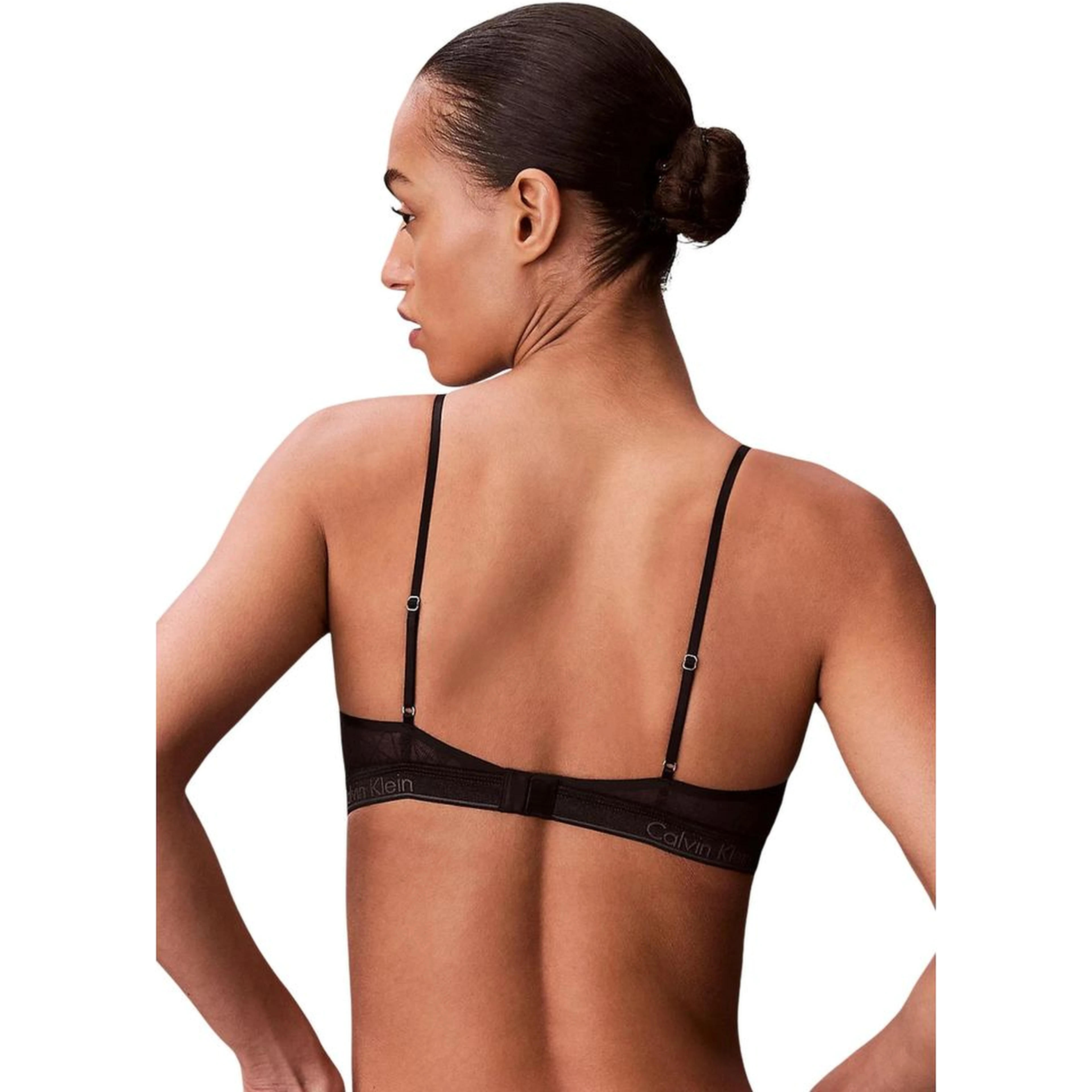 Black Polyamide Bra