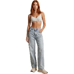 Cream Cotton Bra