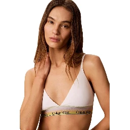 White Cotton Bra