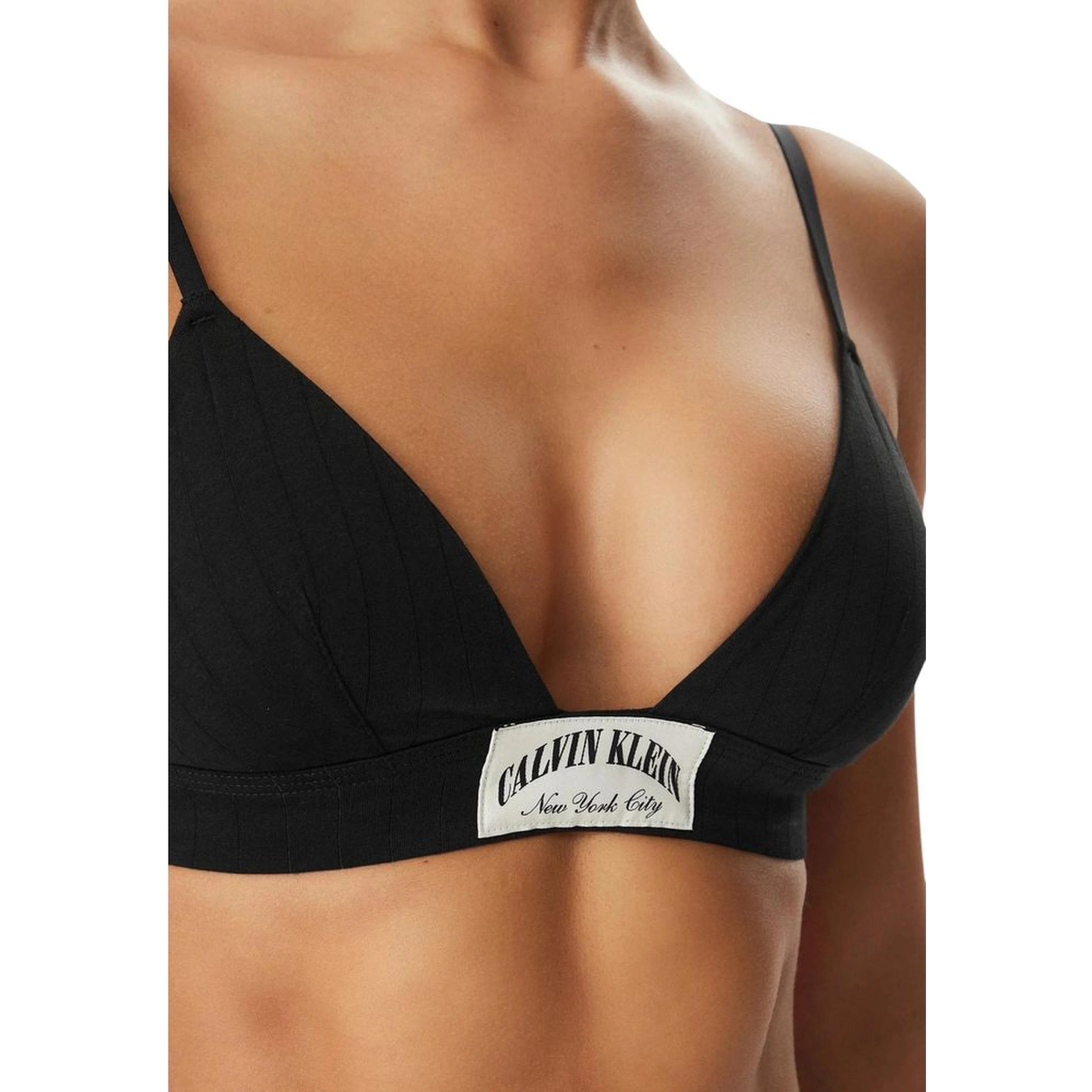 Black Cotton Bra