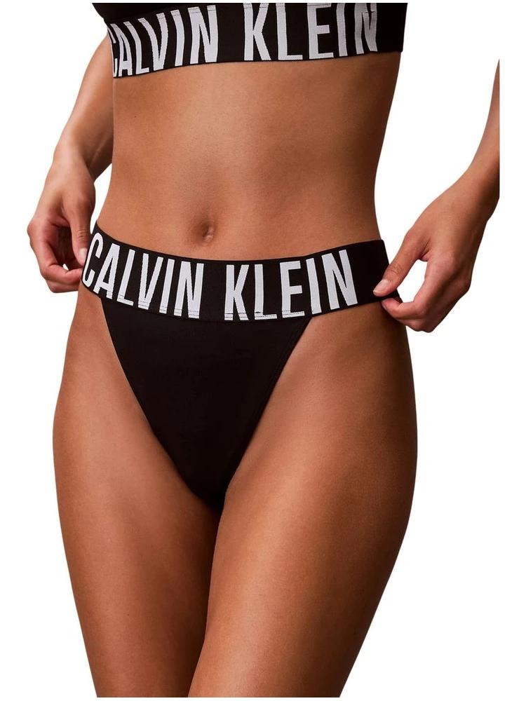 Black Polyester Pantie