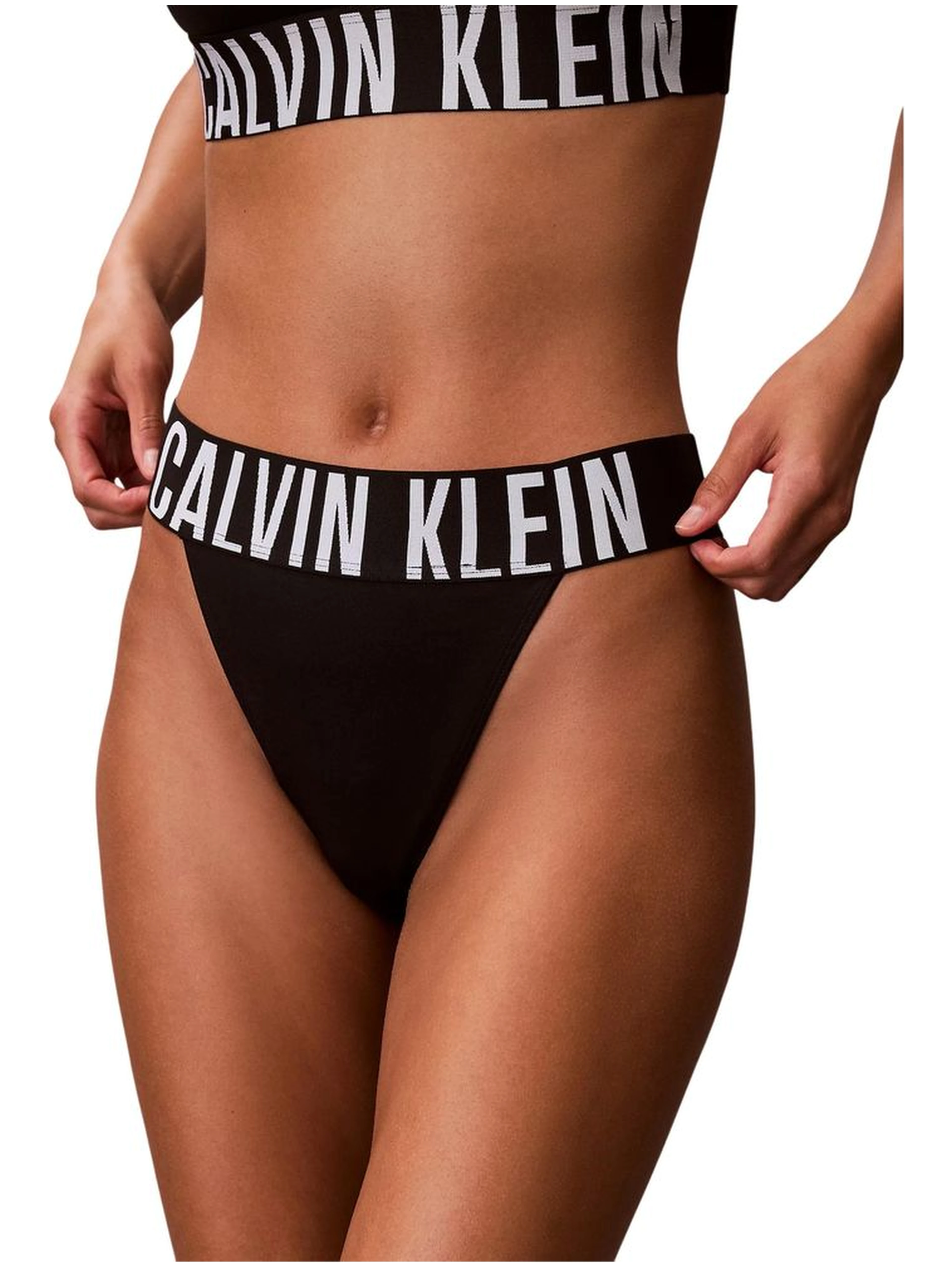 Black Polyester Pantie
